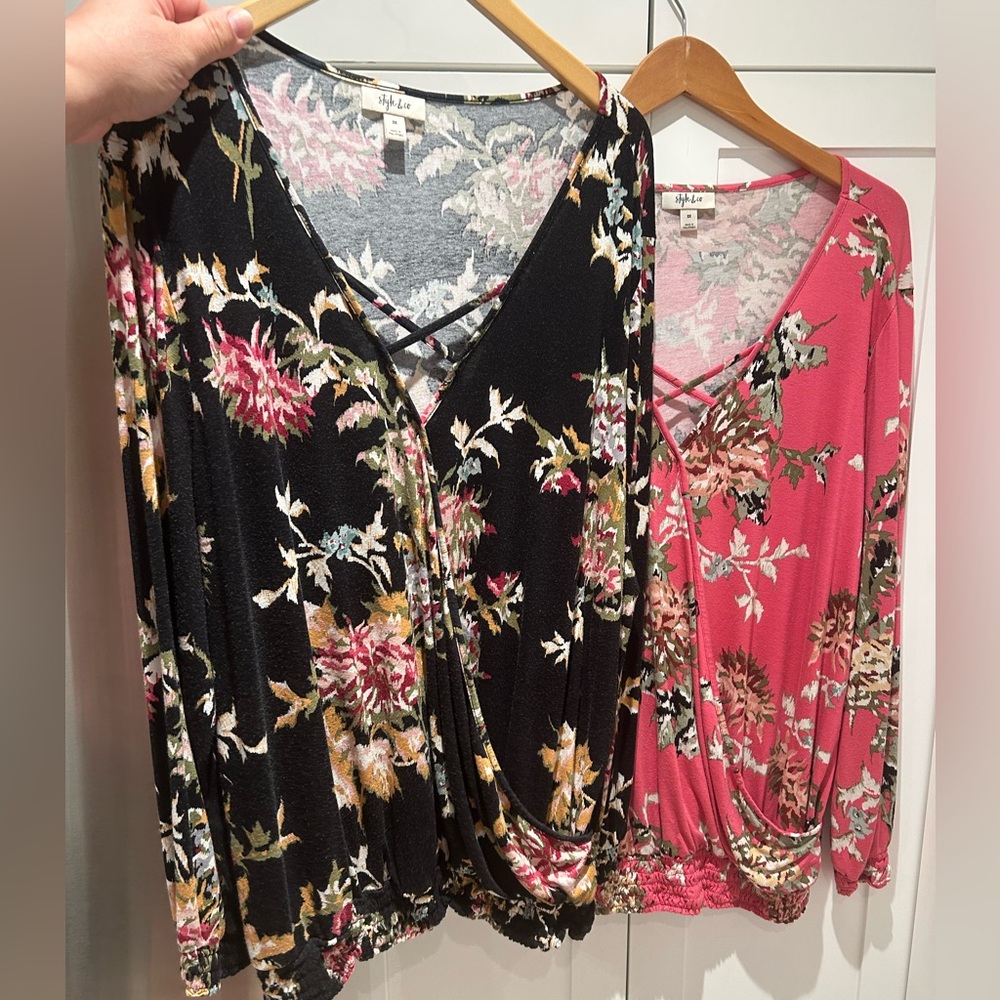 Style & Co plus size 2X tops bundle (The Bay)